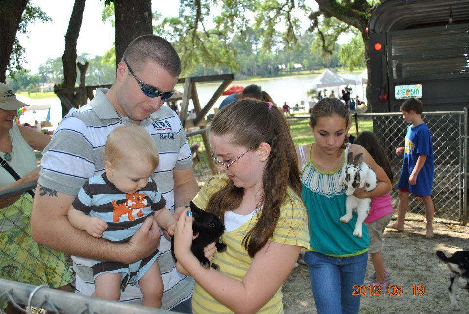 Festival honey vendors